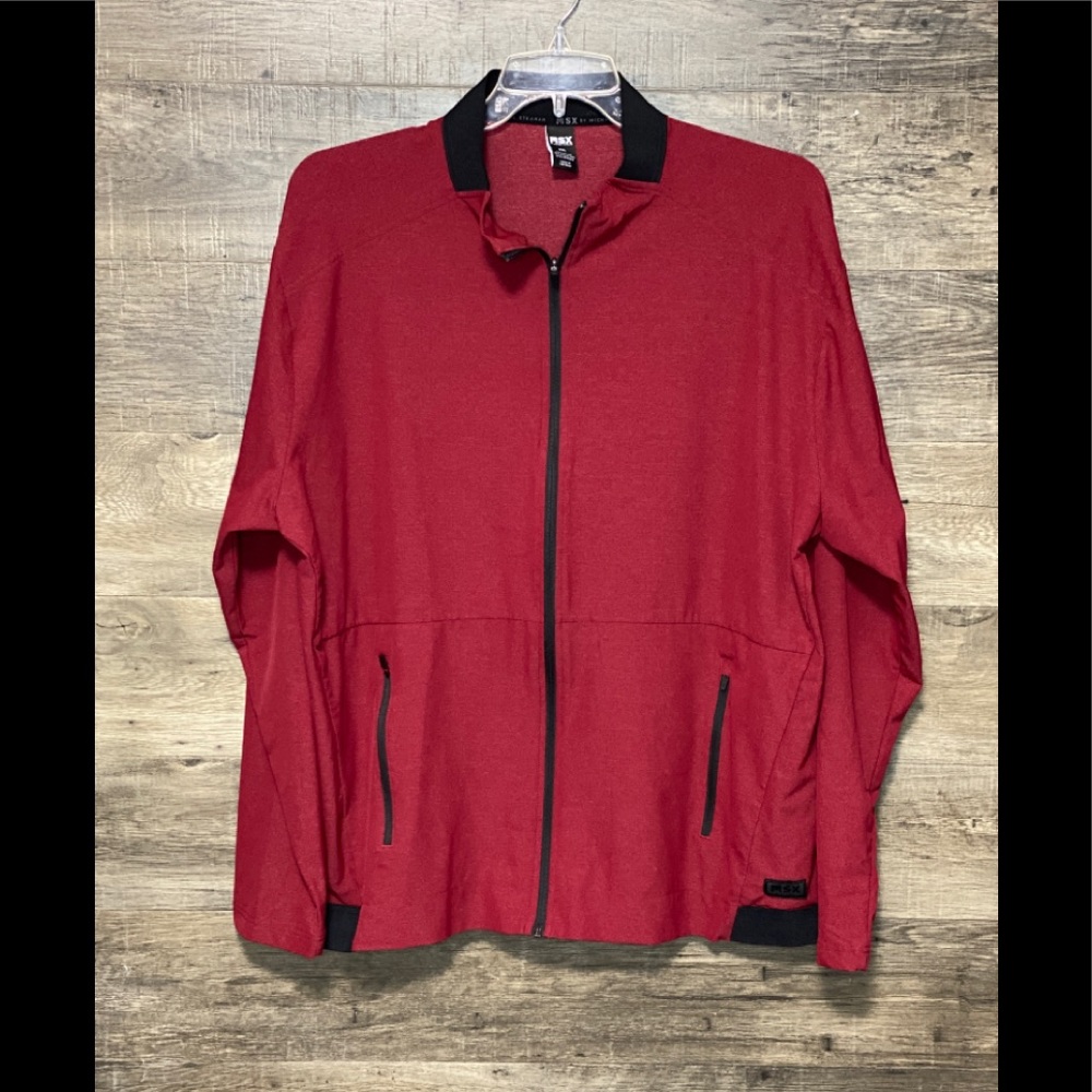 2XL Red and Black MSX Running Suit Jacket
